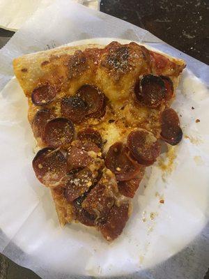 Slice of pepperoni