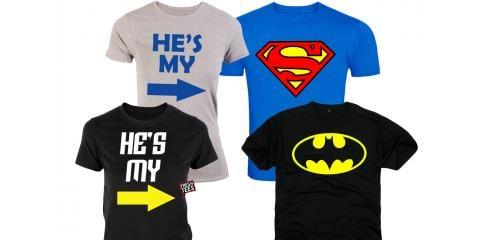 Super Hero T-Shirts, BFF, Couples Custom T-Shirts in Queens, NYC - Fresh Tees