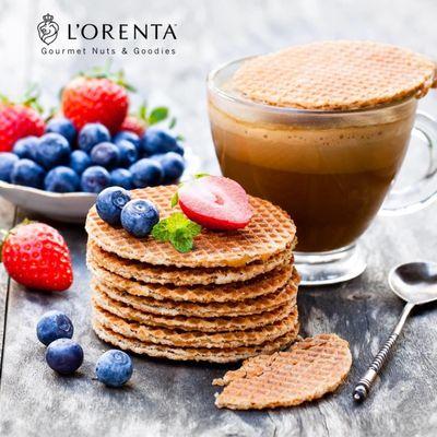 L'Orenta Nuts & Gourmet Caramel Stroopwafels