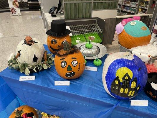 Vote for your favorite pumpkin