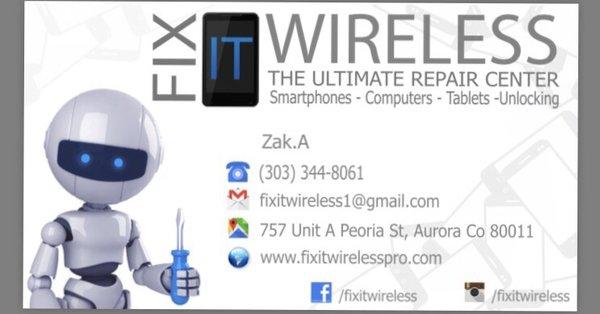 Fix it wireless