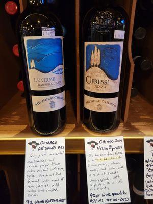 Left or right? You really can't lose, but... the one on the right made it to #54 on Wine Spectator's Top 100 for 2023. Only $20