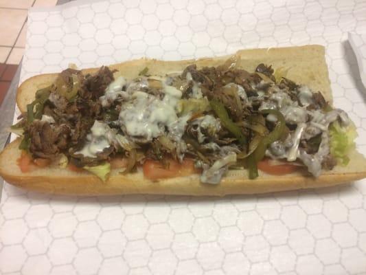 Foot long philly