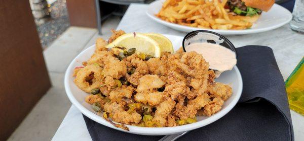 Crispy calamari