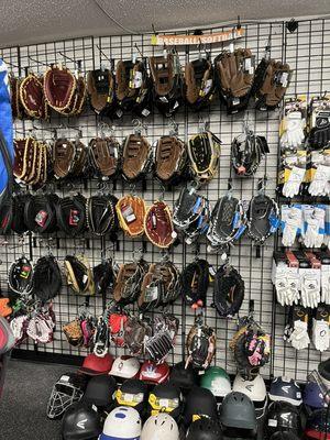 We buy and sell new and used baseball and softball gloves