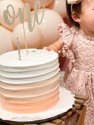 7" Round 7-layer cookies and cream cake