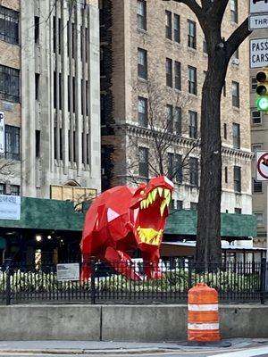 Idriss B. Sculptures Currently on Park Avenue between 34th Street and 38th Street. Taken 03/22/22