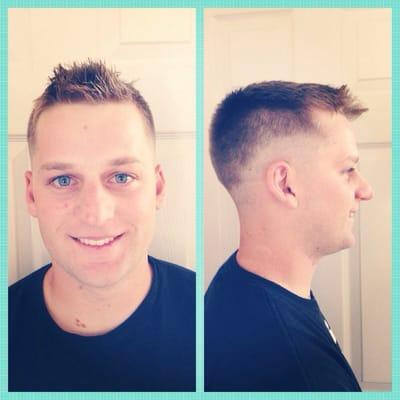 Men's cut by Jess Shaw