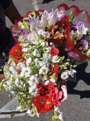 Beautiful flowers for $3 each