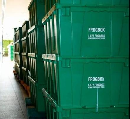 FROGBOX Moving Boxes at Seattle corporate move