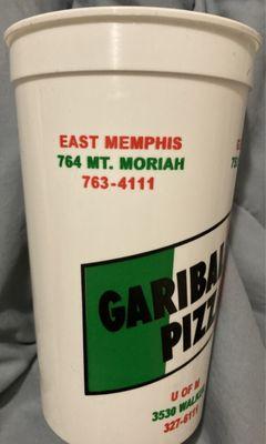 location listed on drink cup