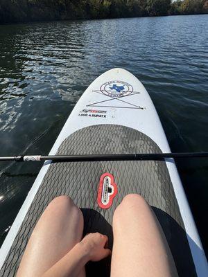 Paddle boarding