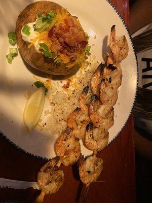 Wood-Grilled Shrimp Skewers