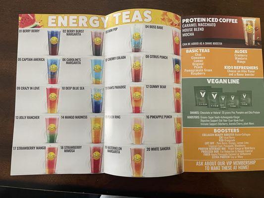 Energy tea