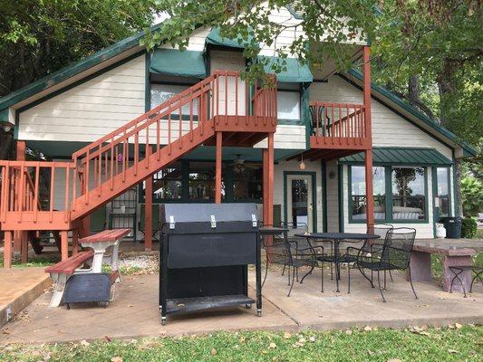 Back of the Colorado Lake House