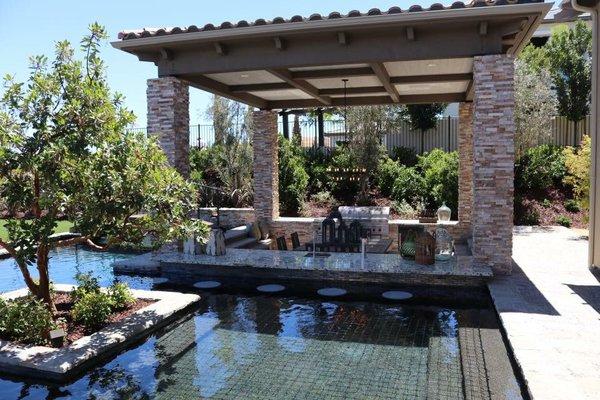 We built this pool for iron oak model homes in Danville, California! please go look at our work. The model homes are open