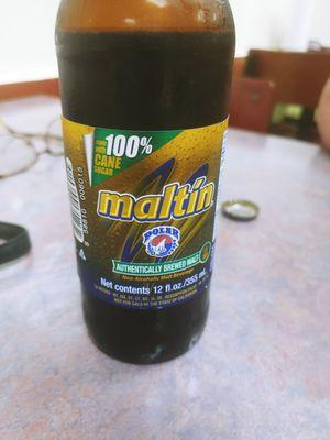 Maltín brewed malt soda