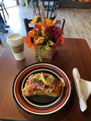 Smoked Salmon Avocado Toast