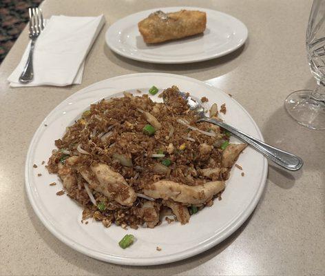 Chicken Fried Rice, Cheese Roll