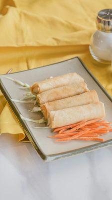 Crispy Rolls - Choose from Red Bean Paste, Black Sesame, Taro, or Lotus Seed Paste.