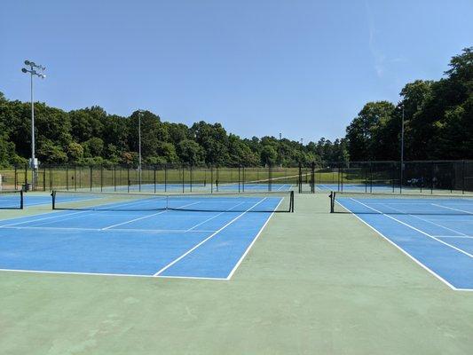 Tennis at Tuckaseegee Park, Charlotte