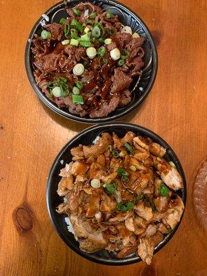 Steak & Chicken bowl