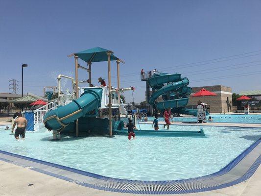 Water slides for all! Super fun!