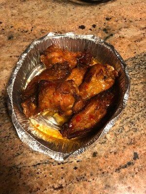 Sweet chili wings