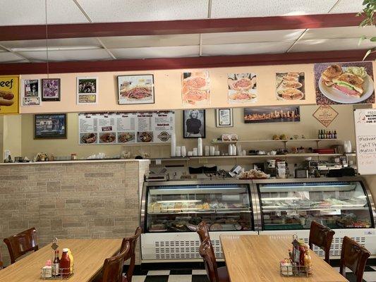 Classic shot of the deli counter