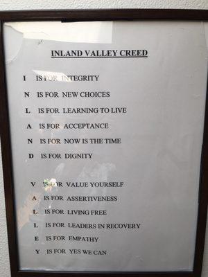 The INLAND VALLEY acronym.