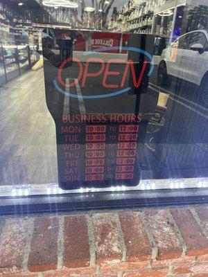 Correct Business hours from Business