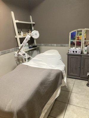 Organic Facials and waxing available.