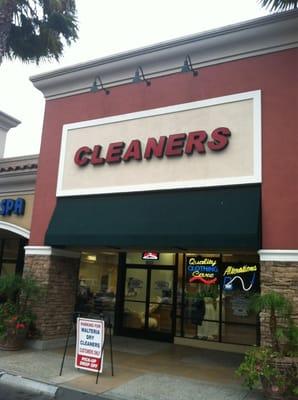 A storefront like any other, but they are my dry clean peeps.