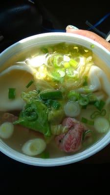 Wonton soup