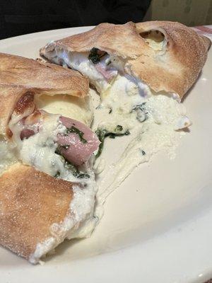 Ham & Spinach Calzone