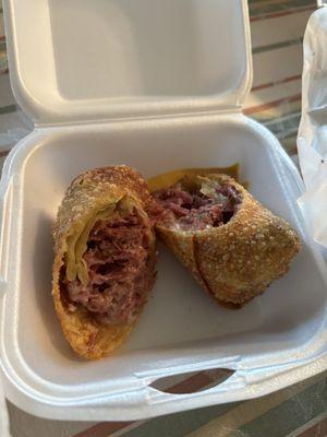 Corned Beef Egg Rolls