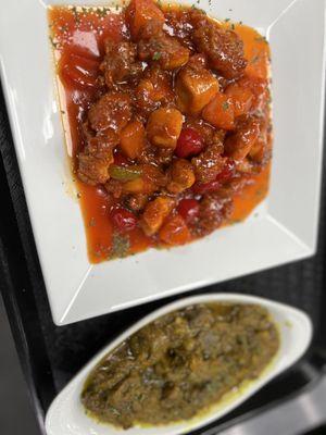 Sweet & Sour Chicken Curry Goat