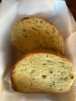 Garlic bread - included with pasta dishes