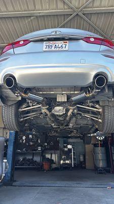 Muffler replacement & resonator delete