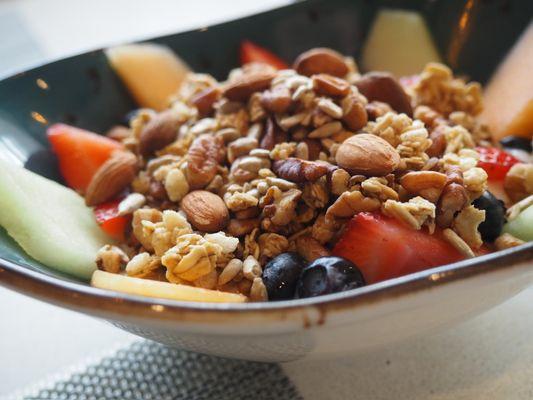 Vanilla Bean Yogurt and House Granola
Fresh Mixed Berries from the Sunday Brunch menu.