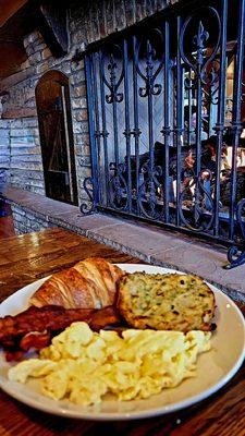 French breakfast plate