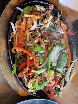 Steak and Chicken Mixed Fajita