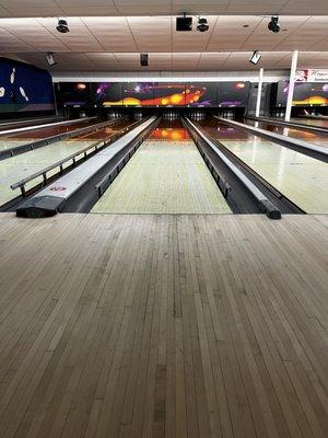 Bowling lanes