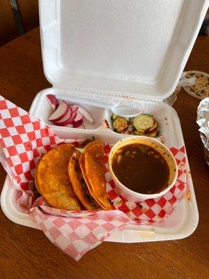 Quesobirria plate