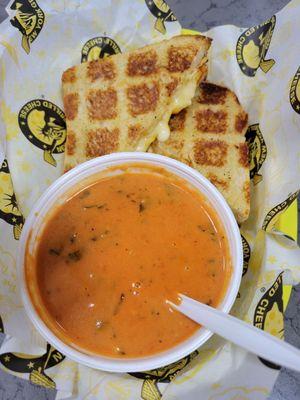 Broadway classic with tomato bisque