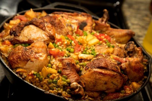 Arroz con pollo