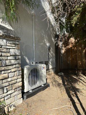 Mini split installation in Los Gatos, North Breeze Appliance & hvac repair