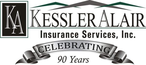 Kessler Alair  Insurance is celebrating 90 years of service.