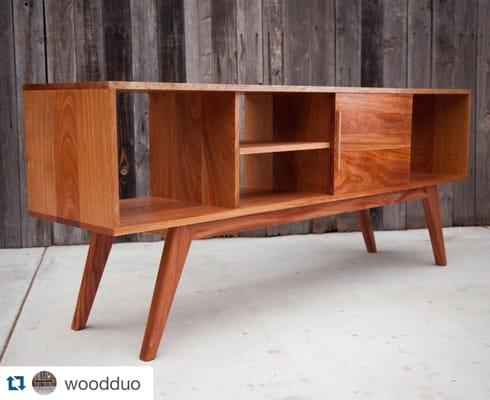 Mahogany Credenza