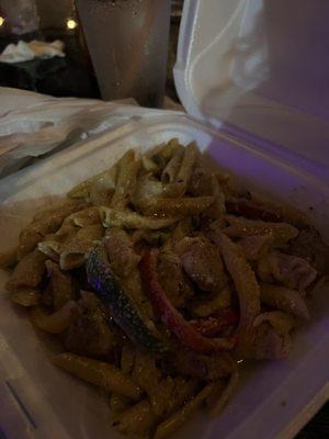 Best jerk chicken pasta in the world!